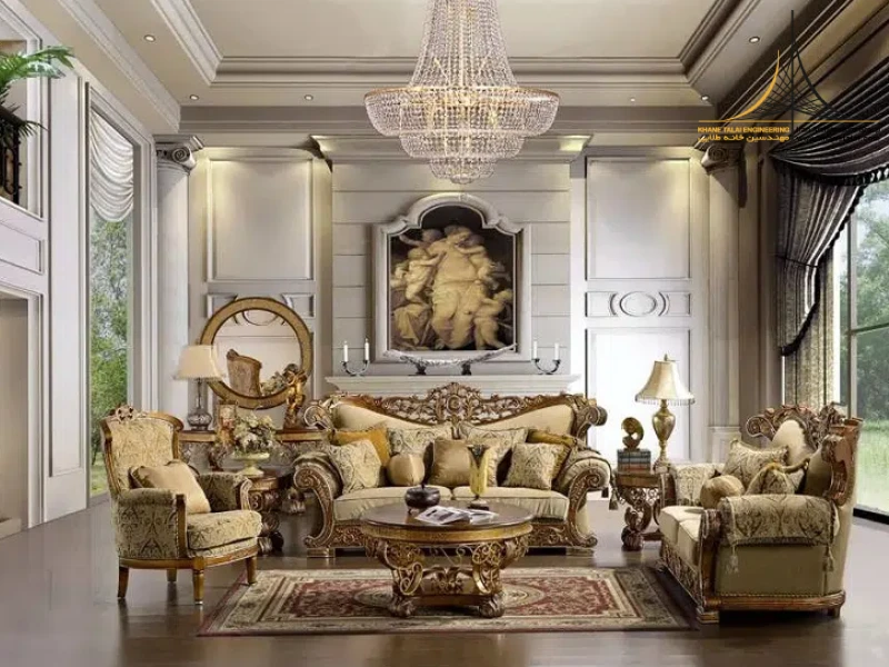 طراحی داخلی سبک کلاسیک