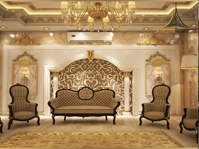 طراحی داخلی سبک کلاسیک